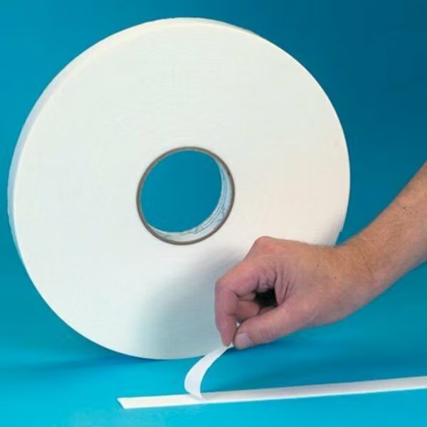 1'' x 36 yds. 1/8'' White Tape Logic Double Sided Foam Tape, 12PK, Bsc Preferred, Mfr#: S-7825W